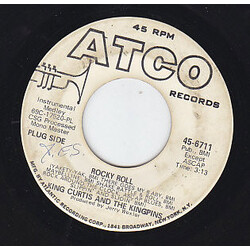 King Curtis & The Kingpins Rocky Roll USED VINYL 7INCH 45 RPM PROMO