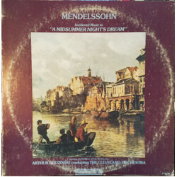 Artur Rodzinski / The Cleveland Orchestra Mendelssohn Incidental Music to "A Midsummer Night's Dream" Vinyl LP USED