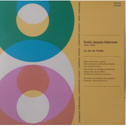 Emile Jaques-Dalcroze Le Jeu Du Feuillu Vinyl LP USED