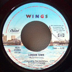 Paul McCartney & Wings London Town USED VINYL 7INCH 45 RPM SINGLE