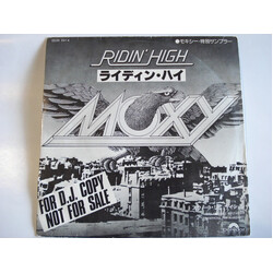 Moxy (2) Ridin' High Vinyl 7" USED