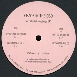 Chaos In The CBD Accidental Meetings EP USED VINYL 12INCH 33 S RPM EP