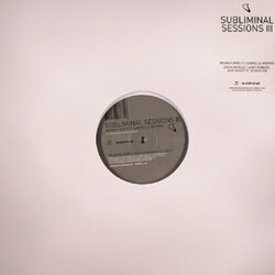 Various Subliminal Sessions III USED VINYL 12INCH 33 S RPM