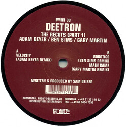 Deetron The Recuts (Part 1) USED VINYL 12INCH