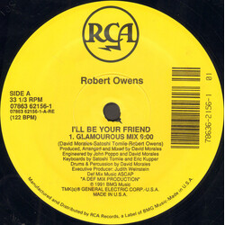 Robert Owens I'll Be Your Friend VINYL 12" USED