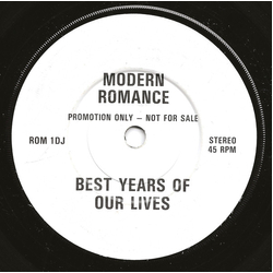 Modern Romance Best Years Of Our Lives / Best Years Of Our Lives (Christmas Mix) Vinyl 7" USED