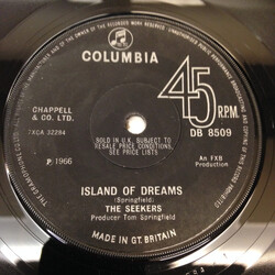 The Seekers Island Of Dreams / Red Rubber Ball USED VINYL 7INCH 45 RPM SINGLE