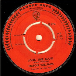 Mason Williams Long Time Blues / Classical Gas USED VINYL 7INCH 45 RPM SINGLE