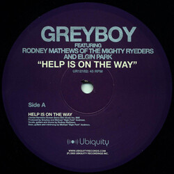 Greyboy / Rodney Mathews / Elgin Park Help Is On The Way Vinyl 12" USED