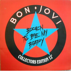 Bon Jovi Born To Be My Baby USED VINYL 12INCH