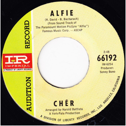 Cher Alfie / She's No Better Than Me Vinyl 7" USED