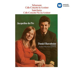 Robert Schumann / Camille Saint-Saëns / Jacqueline Du Pré / Daniel Barenboim / New Philharmonia Orchestra Cello Concerto In A Minor - Cello Concerto N