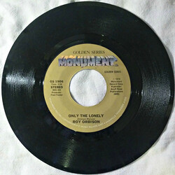 Roy Orbison Only The Lonely Vinyl 7" USED