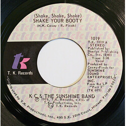 KC & The Sunshine Band (Shake, Shake, Shake) Shake Your Booty USED VINYL 7INCH 45 RPM SINGLE