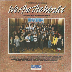 USA For Africa We Are The World Vinyl LP USED