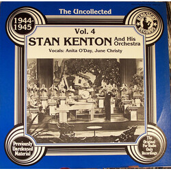 Stan Kenton And His Orchestra The Uncollected Stan Kenton And His Orchestra 1944-1945 Vol. 4 Vinyl LP USED