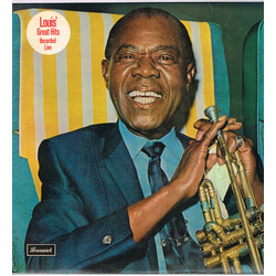 Louis Armstrong Louis' Great Hits Recorded Live Vinyl LP USED