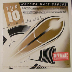 Various Motown Male Groups - Top 10 With A Bullet! Vinyl LP USED