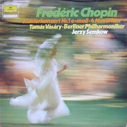 Frédéric Chopin / Tamás Vásáry / Berliner Philharmoniker / Jerzy Semkow Klavierkonzert Nr.1 E-moll • 4 Mazurken Vinyl LP USED