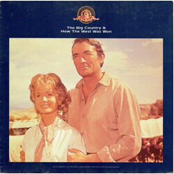 MGM Studio Orchestra The Big Country & How The West Was Won Vinyl LP USED
