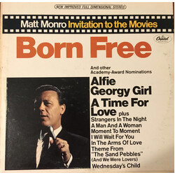 Matt Monro Born Free (Invitation To The Movies) Vinyl LP USED