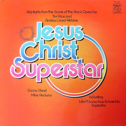 Danny Street / Mike Redway Jesus Christ Superstar (Highlights From The Rock Opera) Vinyl LP USED