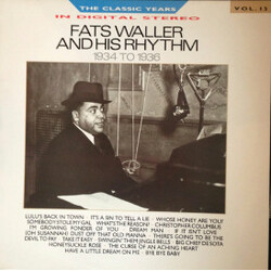 Fats Waller & His Rhythm 1934 To 1936 Vinyl LP USED