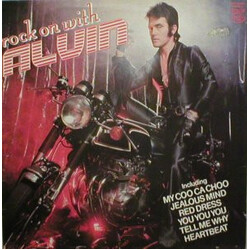 Alvin Stardust Rock On With Alvin Vinyl LP USED