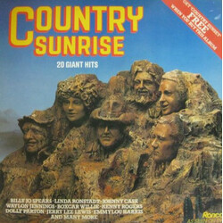 Various Country Sunrise (20 Giant Hits) Vinyl LP USED