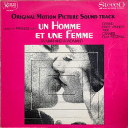 Francis Lai A Man And A Woman (Original Motion Picture Soundtrack) Vinyl LP USED