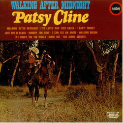 Patsy Cline Walking After Midnight Vinyl LP USED