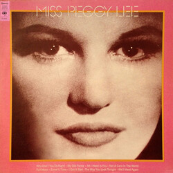 Peggy Lee Miss Peggy Lee Vinyl LP USED