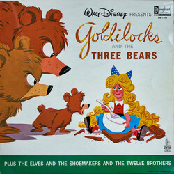 Rica Moore Walt Disney Presents The Story Of Goldilocks And The Three Bears Vinyl LP USED