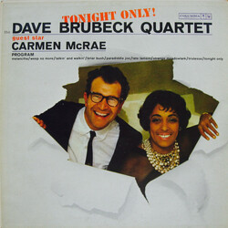 The Dave Brubeck Quartet / Carmen McRae Tonight Only! Vinyl LP USED