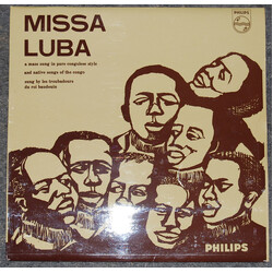 Les Troubadours Du Roi Baudouin Missa Luba Vinyl LP USED