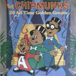 The Chipmunks 20 All Time Golden Greats Vinyl LP USED