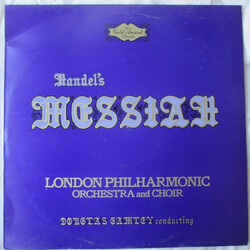 Georg Friedrich Händel / The London Philharmonic Orchestra / The London Philharmonic Choir / Douglas Gamley Messiah Vinyl LP USED