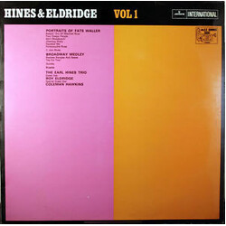 The Earl Hines Trio Hines & Eldridge Vinyl LP USED