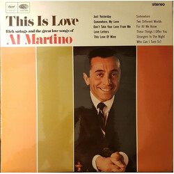Al Martino This Is Love Vinyl LP USED