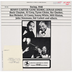 Benny Carter / Gene Sedric / Jonah Jones Swing, 1946 Vinyl LP USED