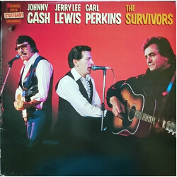 Johnny Cash / Jerry Lee Lewis / Carl Perkins The Survivors Vinyl LP USED