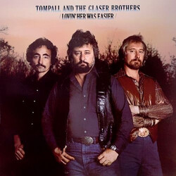 Tompall Glaser & The Glaser Brothers Lovin' Her Was Easier Vinyl LP USED
