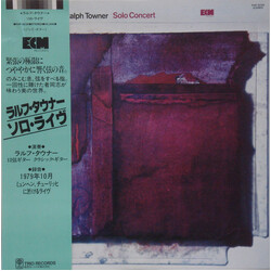 Ralph Towner Solo Concert Vinyl LP USED