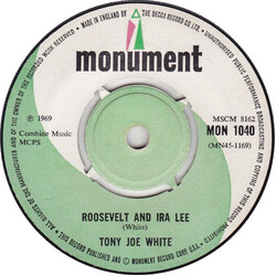 Tony Joe White Roosevelt And Ira Lee USED VINYL 7INCH 45 RPM SINGLE