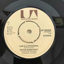 Peter Sarstedt I Am A Cathedral USED VINYL 7INCH 45 RPM SINGLE