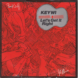 Keywi Let's Get It Right USED VINYL 7INCH 45 RPM
