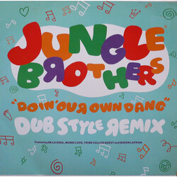 Jungle Brothers / De La Soul / Monie Love / A Tribe Called Quest / Queen Latifah Doin' Our Own Dang (Dub Style Remix) USED VINYL 12INCH 45 RPM