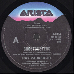 Ray Parker Jr. Ghostbusters USED VINYL 7INCH 45 RPM SINGLE