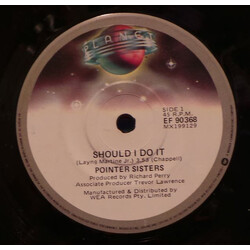 Pointer Sisters Should I Do It? USED VINYL 7INCH 45 RPM SINGLE