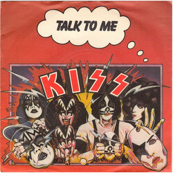 Kiss Talk To Me USED VINYL 7"